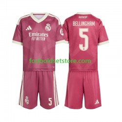 Real Madrid Trøje Jude Bellingham 5 3. Valg 2026-2027 Kort ærmer ,Børn Fodboldsæt