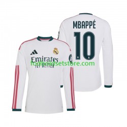Real Madrid Trøje Mbappé Kylian 10 Hjemmebane 2026-2027 Lange ærmer ,Mænd