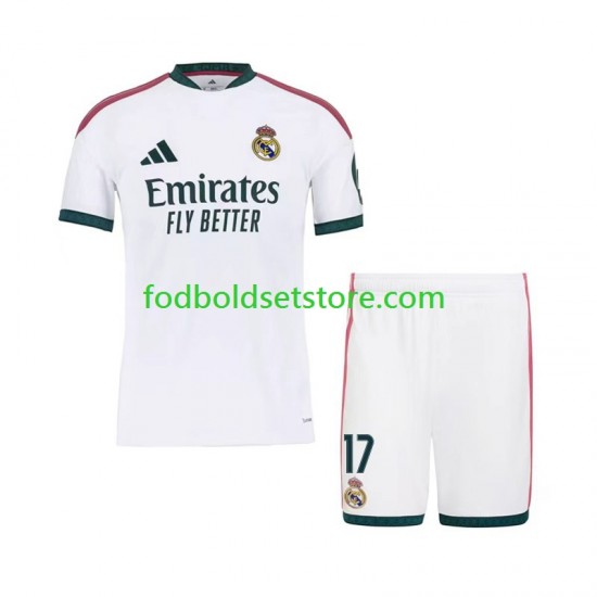 Real Madrid Trøje Marc Cucurella 17 Hjemmebane 2026-2027 Kort ærmer ,Børn Fodboldsæt