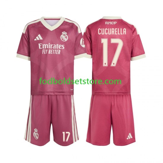 Real Madrid Trøje Marc Cucurella 17 3. Valg 2026-2027 Kort ærmer ,Børn Fodboldsæt Real Madrid Trøje Marc Cucurella 17 3. Valg 2026-2027 Kort ærmer ,Børn Fodboldsæt