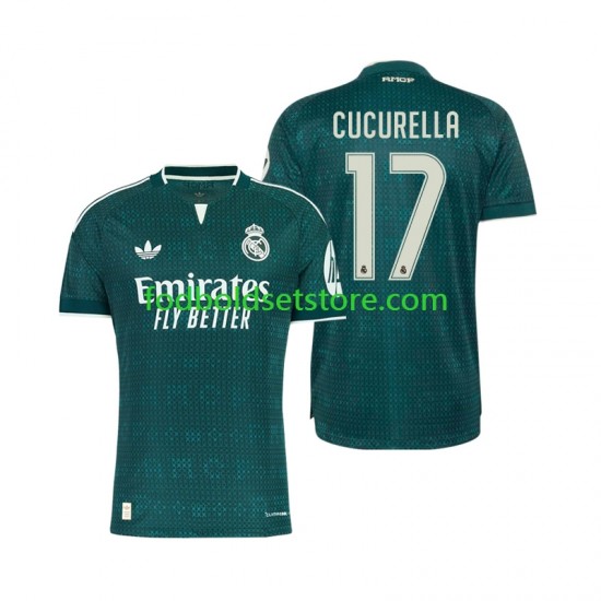 Real Madrid Trøje Marc Cucurella 17 Udebane 2026-2027 Kort ærmer ,Mænd Real Madrid Trøje Marc Cucurella 17 Udebane 2026-2027 Kort ærmer ,Mænd