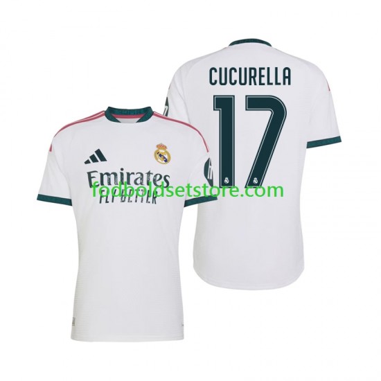 Real Madrid Trøje Marc Cucurella 17 Hjemmebane 2026-2027 Kort ærmer ,Mænd Real Madrid Trøje Marc Cucurella 17 Hjemmebane 2026-2027 Kort ærmer ,Mænd
