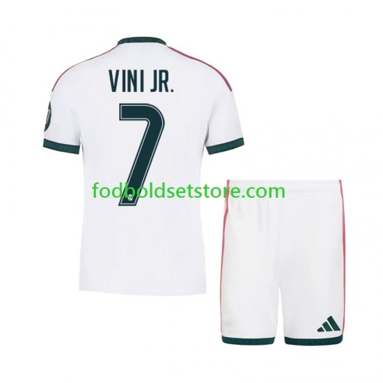 Real Madrid Trøje Vinicius Junior 7 Hjemmebane 2026-2027 Kort ærmer ,Børn Fodboldsæt Real Madrid Trøje Vinicius Junior 7 Hjemmebane 2026-2027 Kort ærmer ,Børn Fodboldsæt