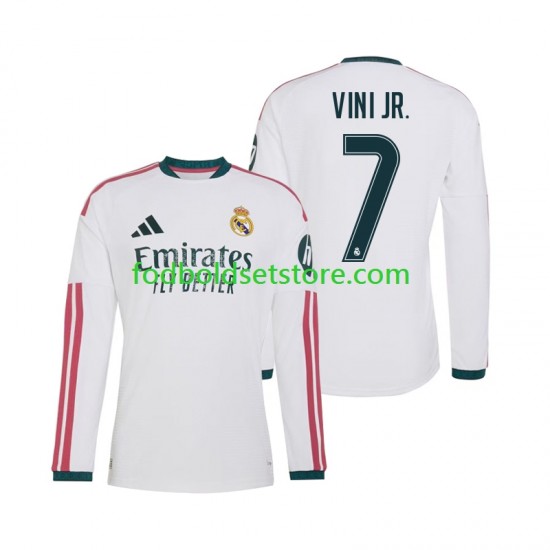Real Madrid Trøje Vinicius Junior 7 Hjemmebane 2026-2027 Lange ærmer ,Mænd
