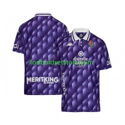 Real Valladolid Trøje Retro Hjemmebane 2025-2026 Kort ærmer ,Mænd