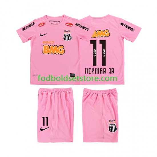 Trøje Santos Neymar JR 11 2012 2013 Retro 4. Valg Kort ærmer ,Børn Fodboldsæt Trøje Santos Neymar JR 11 2012 2013 Retro 4. Valg Kort ærmer ,Børn Fodboldsæt