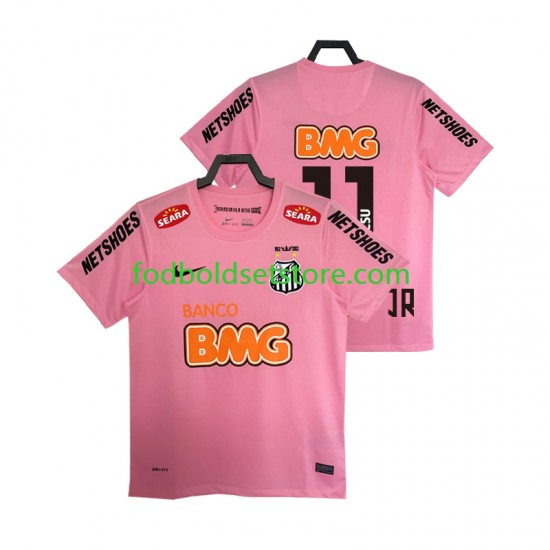 Trøje Santos Neymar JR 11 2012 2013 Retro 4. Valg Kort ærmer ,Mænd