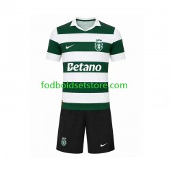 Sporting CP Trøje Hjemmebane 2026-2027 Kort ærmer ,Børn Fodboldsæt
