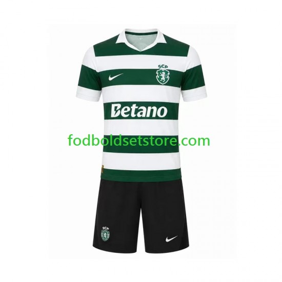 Sporting CP Trøje Hjemmebane 2026-2027 Kort ærmer ,Børn Fodboldsæt Sporting CP Trøje Hjemmebane 2026-2027 Kort ærmer ,Børn Fodboldsæt