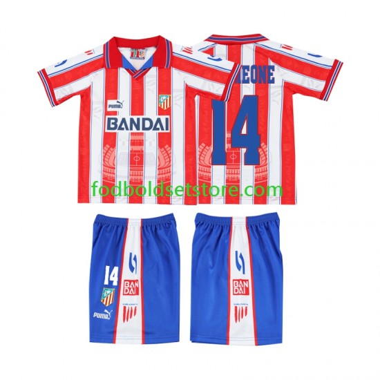 Sporting CP Trøje SIMEONE 14 1996 1997 Retro Hjemmebane Kort ærmer ,Børn Fodboldsæt Sporting CP Trøje SIMEONE 14 1996 1997 Retro Hjemmebane Kort ærmer ,Børn Fodboldsæt