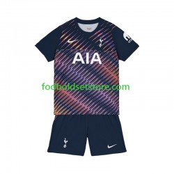 Tottenham Hotspur Trøje Udebane 2026-2027 Kort ærmer ,Børn Fodboldsæt