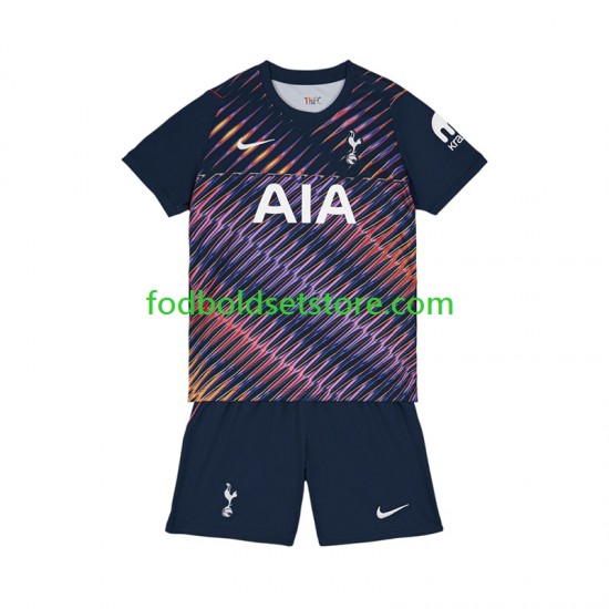 Tottenham Hotspur Trøje Udebane 2026-2027 Kort ærmer ,Børn Fodboldsæt