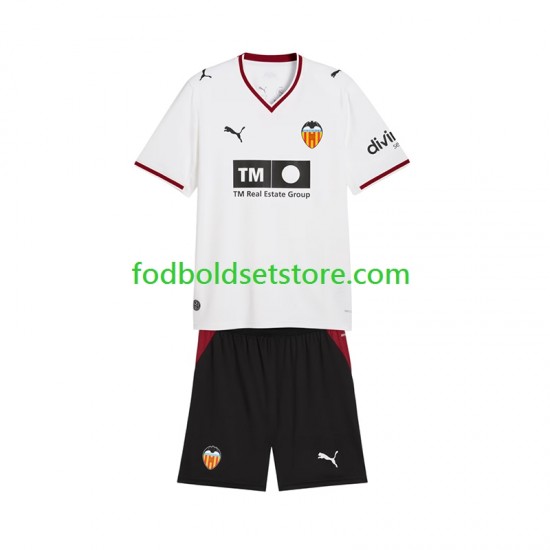 Valencia CF Trøje Hjemmebane 2026-2027 Kort ærmer ,Børn Fodboldsæt Valencia CF Trøje Hjemmebane 2026-2027 Kort ærmer ,Børn Fodboldsæt