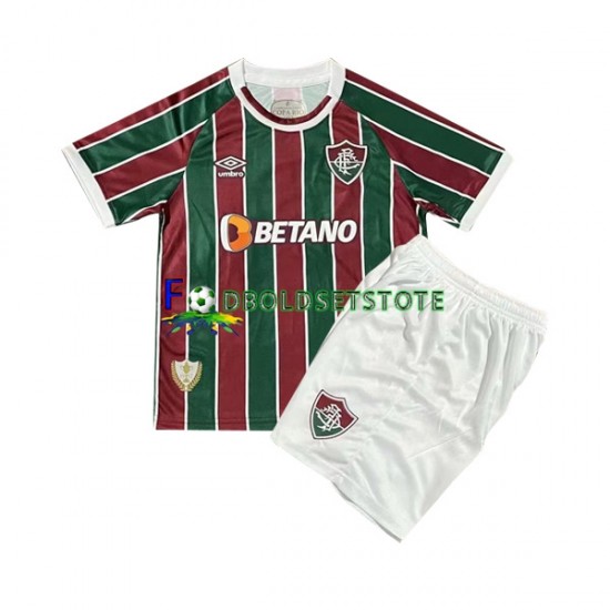 Fluminense Trøje Hjemmebane 2023-2024 Kort ærmer ,Børn Fodboldsæt Fluminense Trøje Hjemmebane 2023-2024 Kort ærmer ,Børn Fodboldsæt