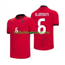 Albanien Trøje Berat Djimsiti 6 Hjemmebane World Cup 2026 Kort ærmer ,Mænd