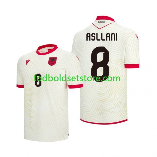 Albanien Trøje Kristjan Asllani 8 Udebane World Cup 2026 Kort ærmer ,Mænd Albanien Trøje Kristjan Asllani 8 Udebane World Cup 2026 Kort ærmer ,Mænd
