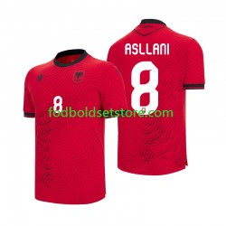 Albanien Trøje Kristjan Asllani 8 Hjemmebane World Cup 2026 Kort ærmer ,Mænd