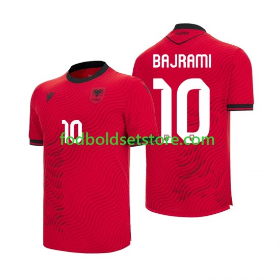 Albanien Trøje Nedim Bajrami 10 Hjemmebane World Cup 2026 Kort ærmer ,Mænd