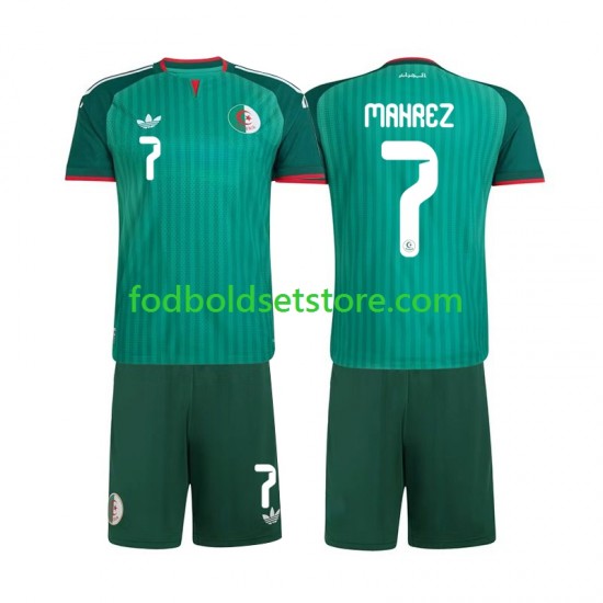 Algeriet Trøje Riyad Mahrez 7 Udebane 2026 Kort ærmer ,Børn Fodboldsæt