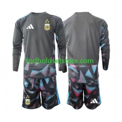 Argentina Trøje Målmand Hjemmebane World Cup 2026 Lange ærmer ,Børn Fodboldsæt Argentina Trøje Målmand Hjemmebane World Cup 2026 Lange ærmer ,Børn Fodboldsæt