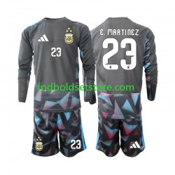 Argentina Trøje Emiliano Martinez 23 Målmand Hjemmebane World Cup 2026 Lange ærmer ,Børn Fodboldsæt