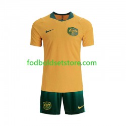 Australien Trøje Hjemmebane World Cup 2026 Kort ærmer ,Børn Fodboldsæt