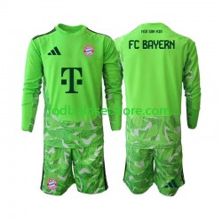 FC Bayern München Trøje Målmand Hjemmebane 2026-2027 Lange ærmer ,Børn Fodboldsæt