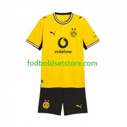 Borussia Dortmund Trøje Hjemmebane 2026-2027 Kort ærmer ,Børn Fodboldsæt