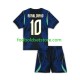 Brasilien Trøje Ronaldinho 10 Udebane World Cup 2026 Kort ærmer ,Børn Fodboldsæt Brasilien Trøje Ronaldinho 10 Udebane World Cup 2026 Kort ærmer ,Børn Fodboldsæt