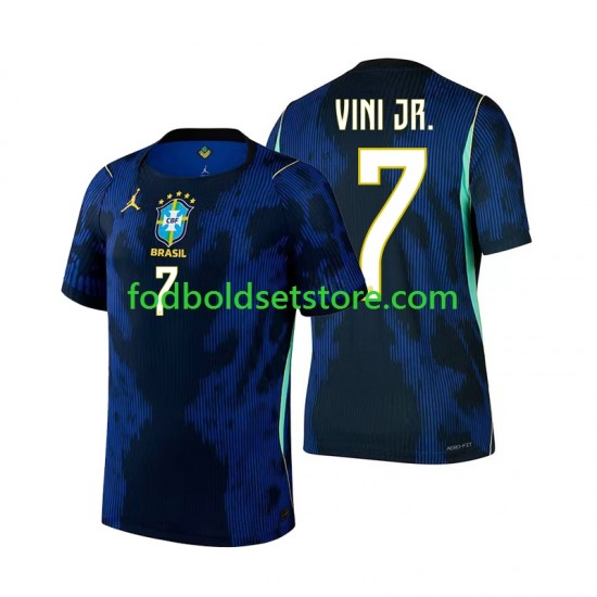Brasilien Trøje Vinicius Junior 7 Udebane World Cup 2026 Kort ærmer ,Mænd Brasilien Trøje Vinicius Junior 7 Udebane World Cup 2026 Kort ærmer ,Mænd