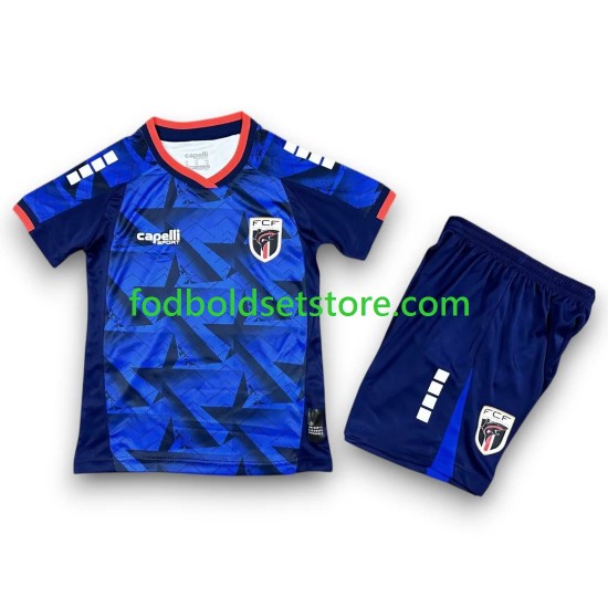 Trøje Cape Verde Hjemmebane World Cup 2026 Kort ærmer ,Børn Fodboldsæt Trøje Cape Verde Hjemmebane World Cup 2026 Kort ærmer ,Børn Fodboldsæt