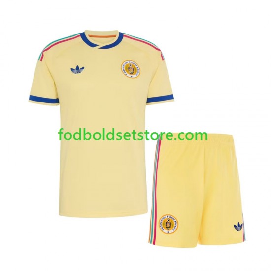 Trøje Curacao Udebane World Cup 2026 Kort ærmer ,Børn Fodboldsæt