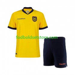 Ecuador Trøje Hjemmebane World Cup 2026 Kort ærmer ,Børn Fodboldsæt