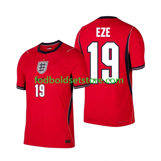 England Trøje Eberechi Eze 19 Udebane World Cup 2026 Kort ærmer ,Mænd