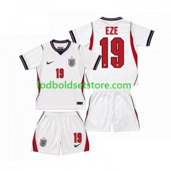 England Trøje Eberechi Eze 19 Hjemmebane World Cup 2026 Kort ærmer ,Børn Fodboldsæt