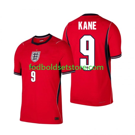 England Trøje Harry Kane 9 Udebane World Cup 2026 Kort ærmer ,Mænd