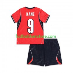 England Trøje Harry Kane 9 Udebane World Cup 2026 Kort ærmer ,Børn Fodboldsæt