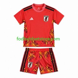 Japan Trøje Målmand Hjemmebane World Cup 2026 Kort ærmer ,Børn Fodboldsæt