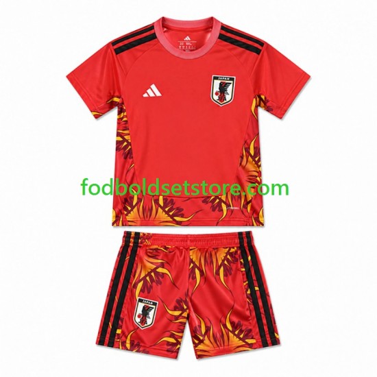 Japan Trøje Målmand Hjemmebane World Cup 2026 Kort ærmer ,Børn Fodboldsæt