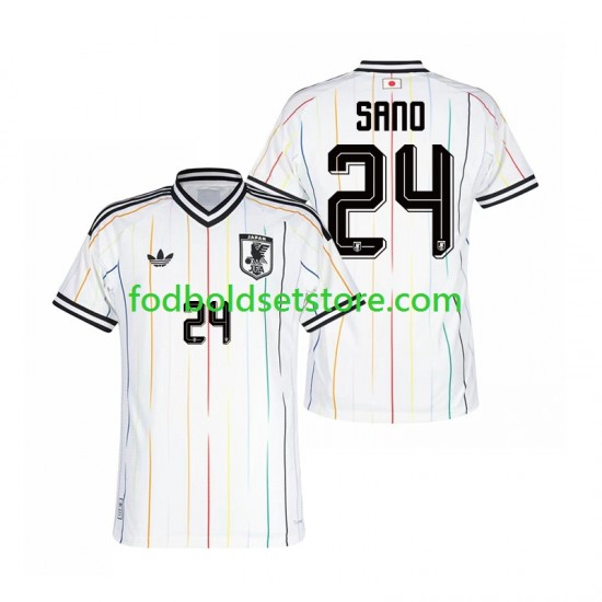 Japan Trøje Kaishu Sano 24 Udebane World Cup 2026 Kort ærmer ,Mænd Japan Trøje Kaishu Sano 24 Udebane World Cup 2026 Kort ærmer ,Mænd