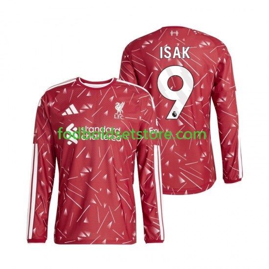 Liverpool Trøje Alexander Isak 9 Hjemmebane 2026-2027 Lange ærmer ,Mænd Liverpool Trøje Alexander Isak 9 Hjemmebane 2026-2027 Lange ærmer ,Mænd