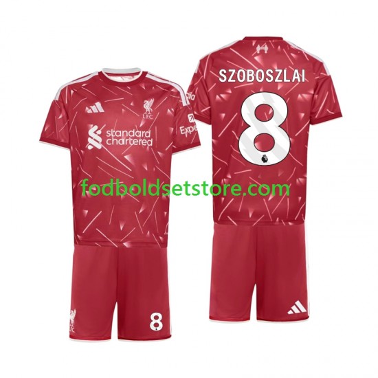 Liverpool Trøje Dominik Szoboszlai 8 Hjemmebane 2026-2027 Kort ærmer ,Børn Fodboldsæt