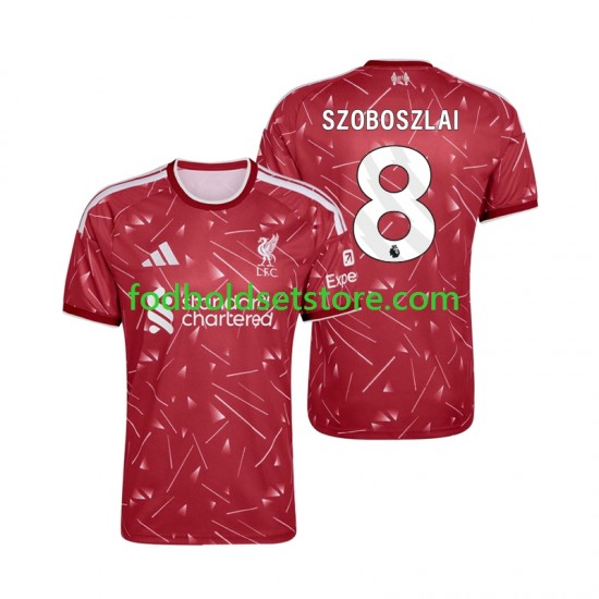 Liverpool Trøje Dominik Szoboszlai 8 Hjemmebane 2026-2027 Kort ærmer ,Mænd Liverpool Trøje Dominik Szoboszlai 8 Hjemmebane 2026-2027 Kort ærmer ,Mænd