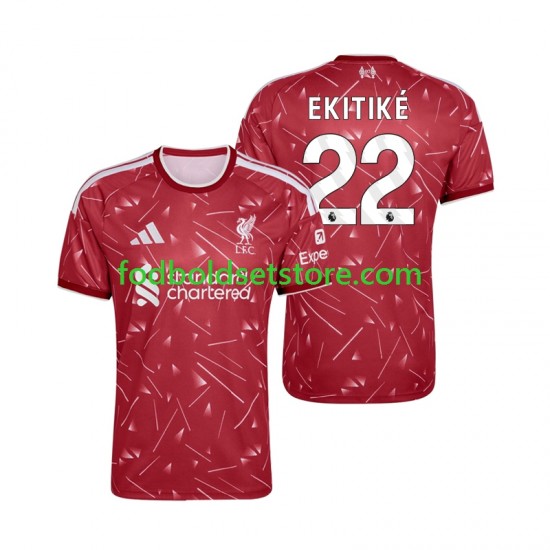 Liverpool Trøje Hugo Ekitike 22 Hjemmebane 2026-2027 Kort ærmer ,Mænd Liverpool Trøje Hugo Ekitike 22 Hjemmebane 2026-2027 Kort ærmer ,Mænd
