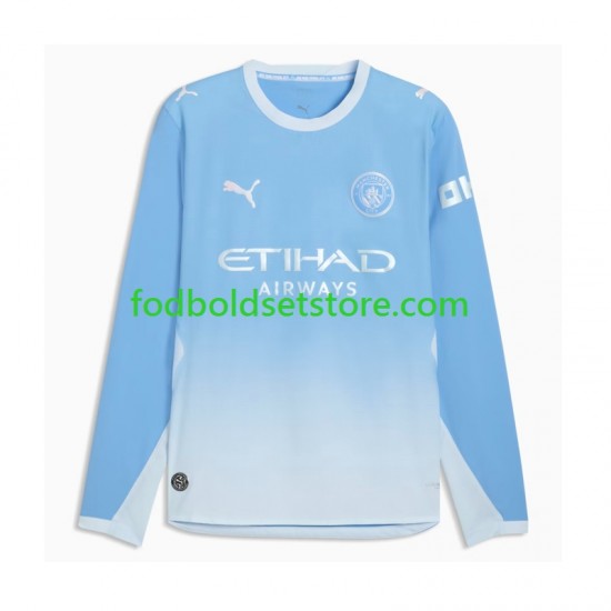 Manchester City Trøje Hjemmebane 2026-2027 Lange ærmer ,Mænd Manchester City Trøje Hjemmebane 2026-2027 Lange ærmer ,Mænd