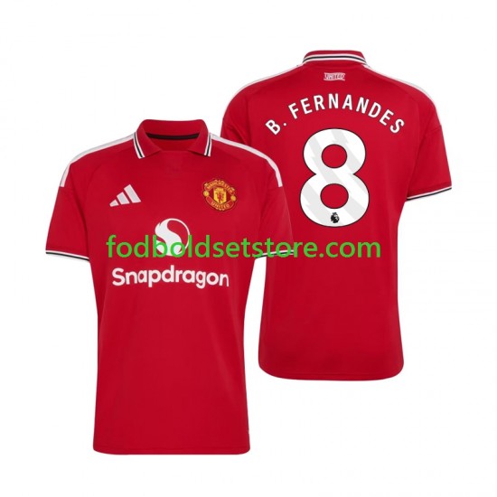 Manchester United Trøje Bruno Fernandes 8 Hjemmebane 2026-2027 Kort ærmer ,Mænd