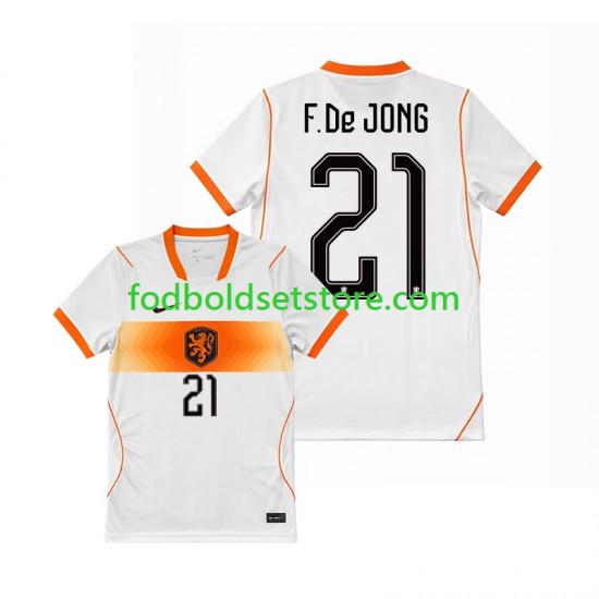 Holland Trøje Frenkie de Jong 21 Udebane World Cup 2026 Kort ærmer ,Mænd