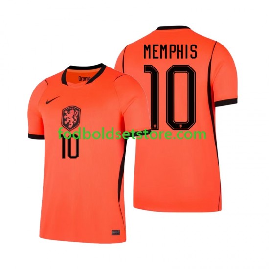 Holland Trøje Memphis Depay 10 Hjemmebane World Cup 2026 Kort ærmer ,Mænd Holland Trøje Memphis Depay 10 Hjemmebane World Cup 2026 Kort ærmer ,Mænd