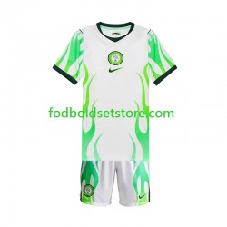 Nigeria Trøje Udebane 2026 Kort ærmer ,Børn Fodboldsæt Nigeria Trøje Udebane 2026 Kort ærmer ,Børn Fodboldsæt