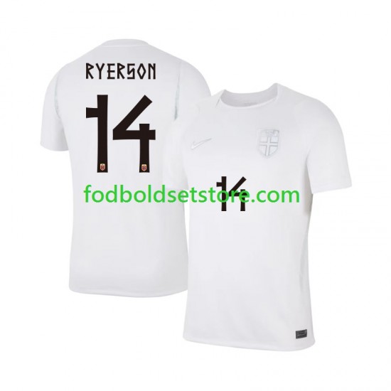 Norge Trøje Julian Ryerson 14 3. Valg World Cup 2026 Kort ærmer ,Mænd